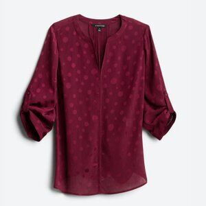 Stitchfix 41 Hawthorn Plus Size Split Neck Blouse